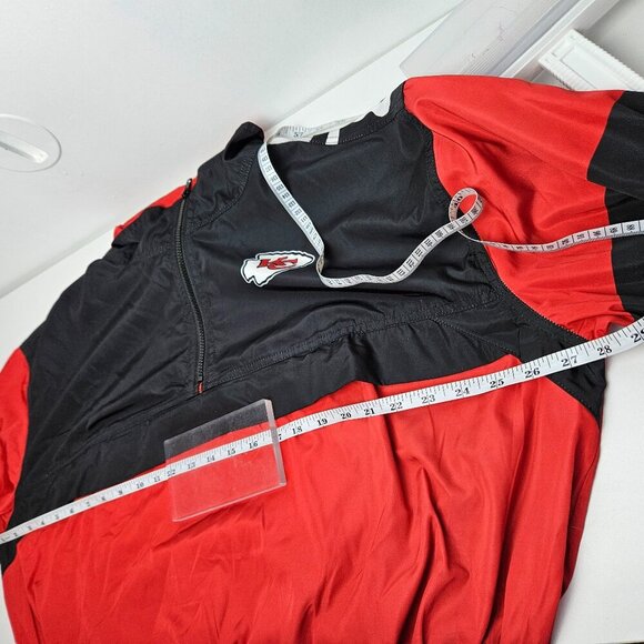 Kansas City Chiefs Windbreaker Womens Winning Play Windbreaker - Picture 12 of 12